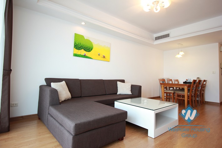 Furnished, gorgeous high-rise apartment for rent in Ba Dinh, Hanoi 